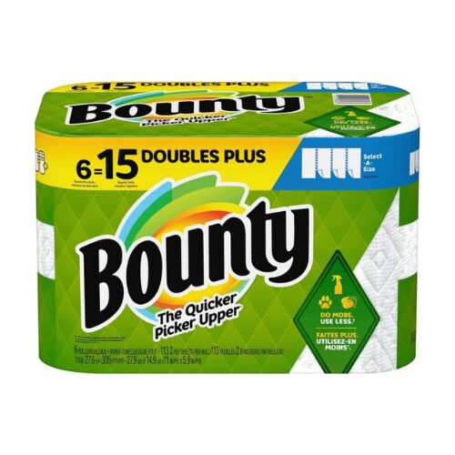 Bounty Paper Dbl Plus Rg Twls 6 , Each