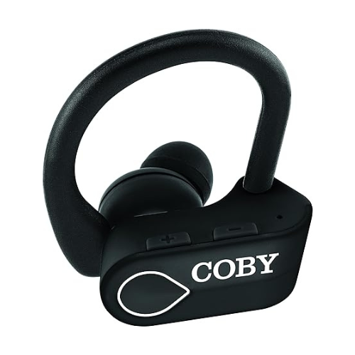 Coby True Wireless Earbuds Blk 1 , Each