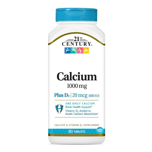 21st Century Calcium 1000 +d 90 Ct , Tablets
