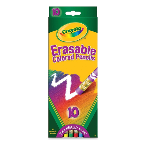 Crayola Pencils Colored Erase 10 , Each