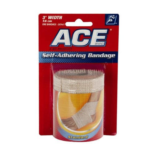 Ace Elastic Self-adhering Bandage 3 In , Dressing