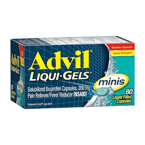 Advil Mini Liqui-gels 80 Ct , Gelcap