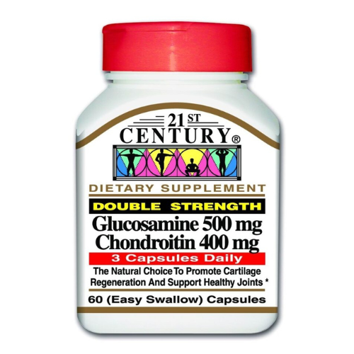 21st Century Glucosamine 500mg & Chondroitin 400mg Capsules 60 Ct , Capsules