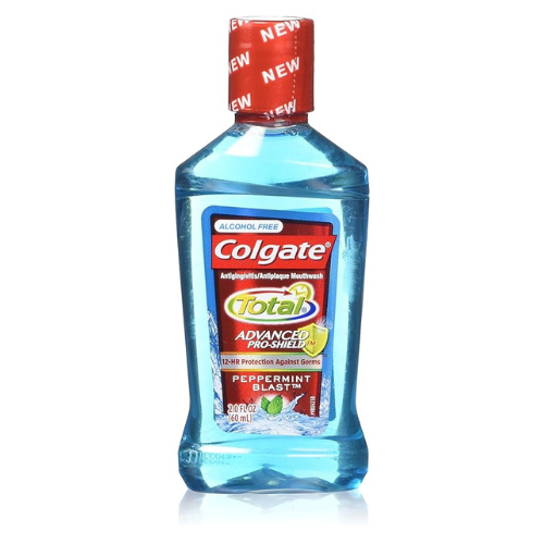 Colgate Mouth Rinse Total Advanced Pro-shield Peppermint 2 Oz , Mouthwash