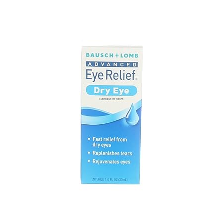 Bausch & Lomb Advanced Eye Relief Dry Eye Rejuvenation Drops 1 Oz , Drops