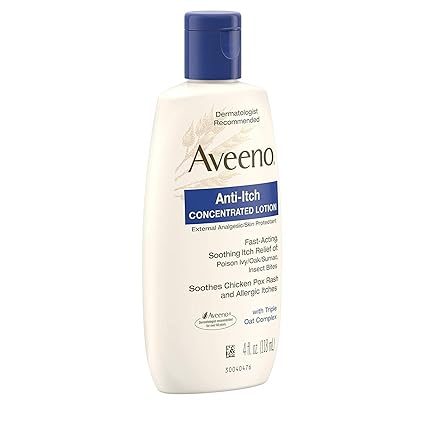 Aveeno Anti-Itch Lotion, 1-3%, 4oz , Lotion