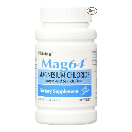 Marble Medical Mag 64 Dietary Supplement Tablets, 60 Count (Pack of 3)