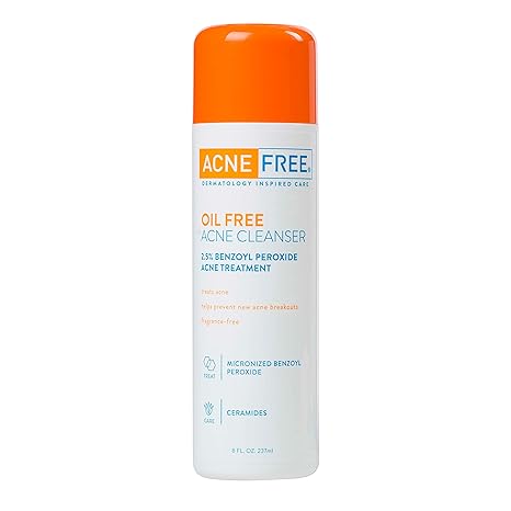 Acnefree Oil-free Cleanser 8 Oz , Cream
