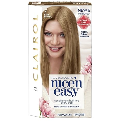 Clairol Nice 'n Easy Haircolor 106a Natural Dark Blonde , Kit