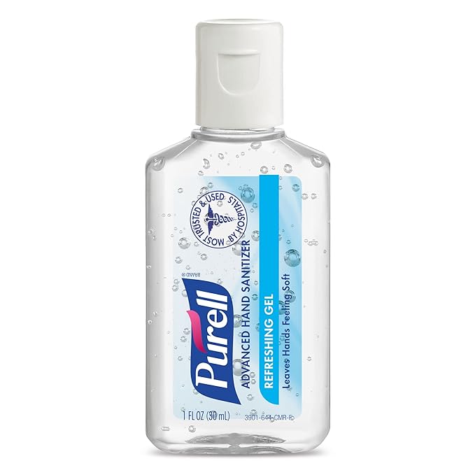 Purell Hand Sanitizer Advanced 12 X 1 Oz. Trial Travel , Gel
