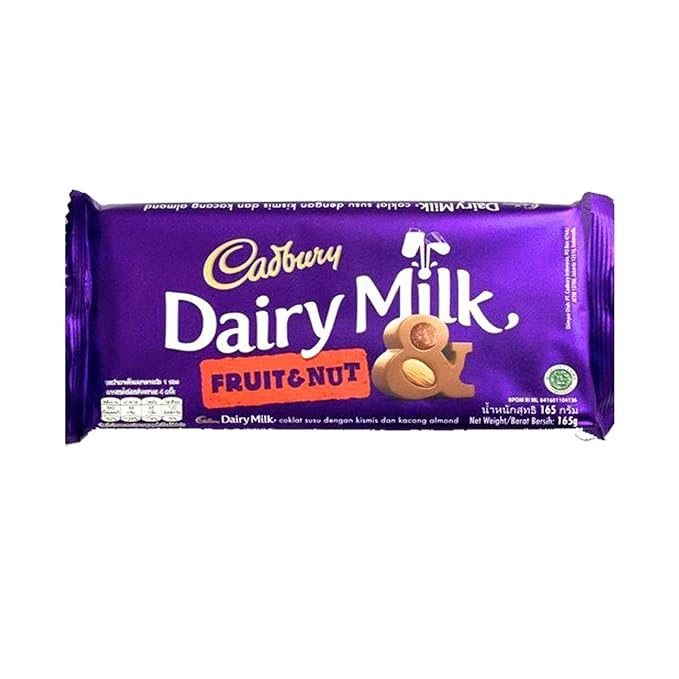 Cadbury Bar Fruit & Nut 14x3.5oz , Each