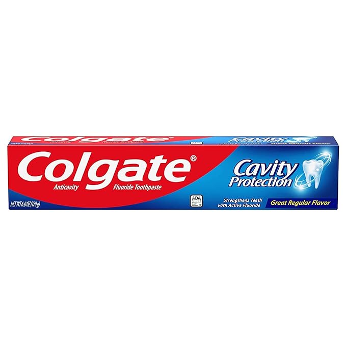 Colgate Cavity Protection Regular Toothpaste 6 Oz , Paste