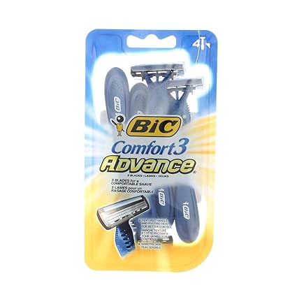 Bic Mens Comfrt 3 Shvr Adv S/s 6x4 , Each