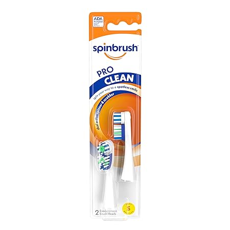 Arm & Hammer Spinbrush Pro Clean Replacement Heads Soft 2 Ct , Each