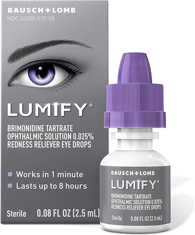 Bausch & Lomb Lumify Eye Drops 0.08 Oz , Drops