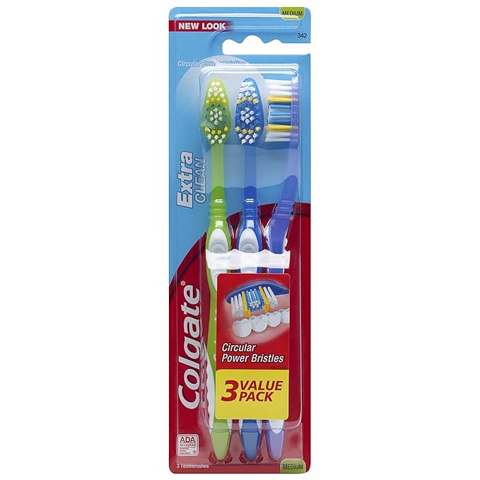 Colgate Extra Clean 3pk Medium , Each