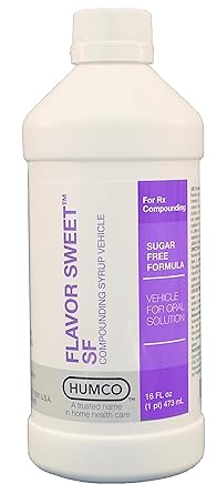 Humco 9416001 Flavor Sweet SF Compounding Oral Suspension, 16oz