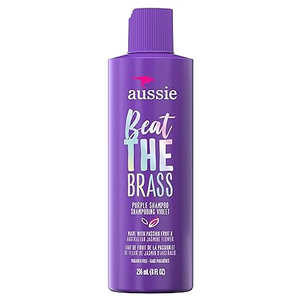 Aussie Beat The Brass Purple Shampoo 8 Oz , Shampoo