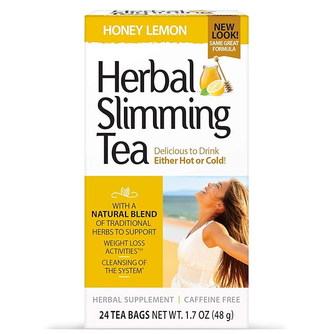 21st Century Slimming Tea Bags Honey Lemon 24 Ct , Bags