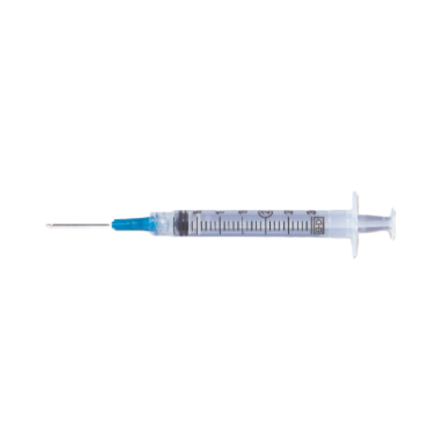 Bd Syringe/needle, 23g X 1.5in, 3ml, Luer-lok Tip, 100ct , Syringes