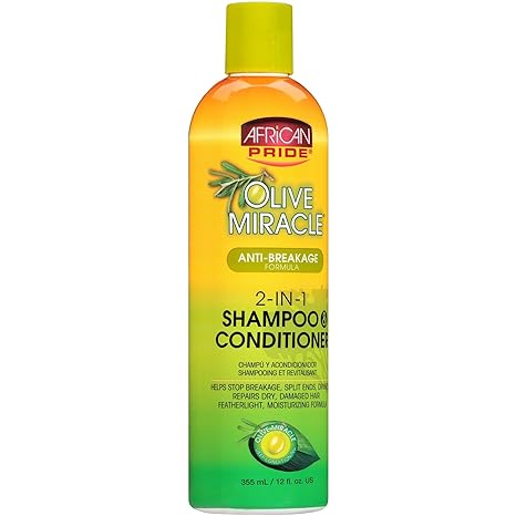 African Pride 2in1 Sha/con O/m 12 Oz , Shampoo