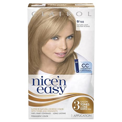 Clairol Nice 'n Easy Haircolor 103 Light Blond , Kit