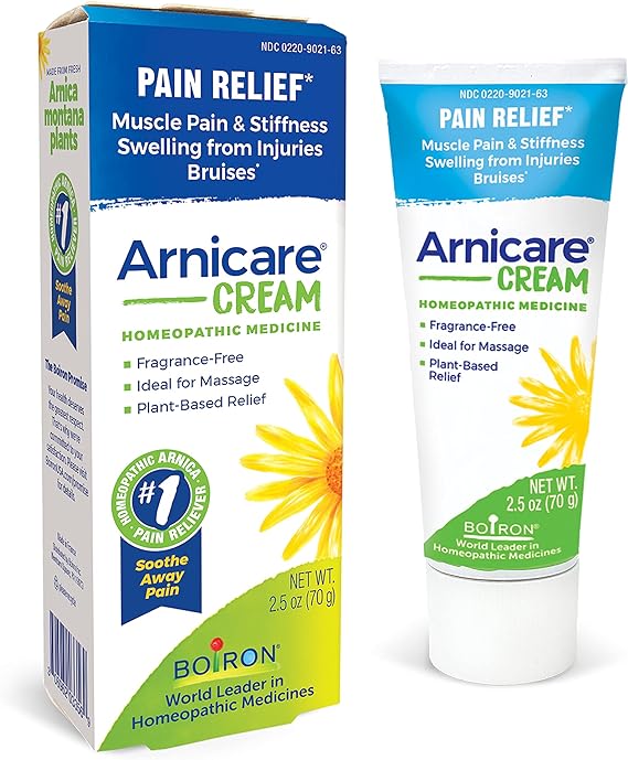Boiron Arnicare Pain Relief Cream 2.5 Oz , Cream