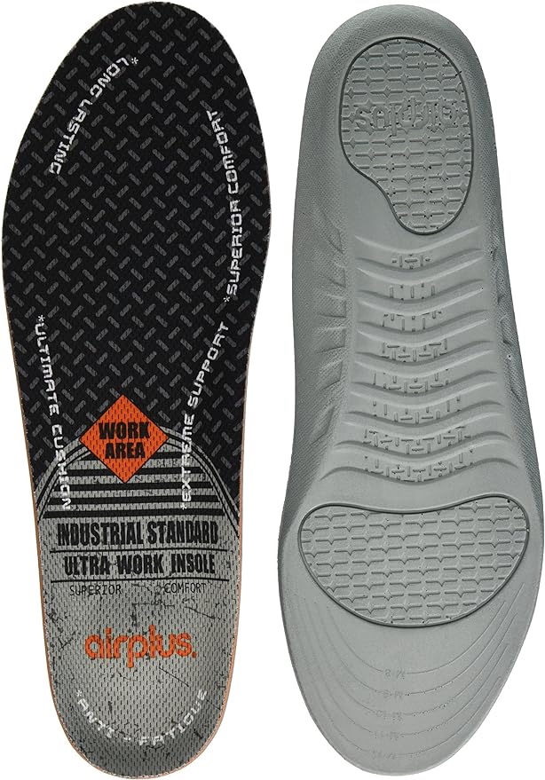 Airplus Ultra Work Memory Plus Insoles Men's 1 Pr , Pads-all Other