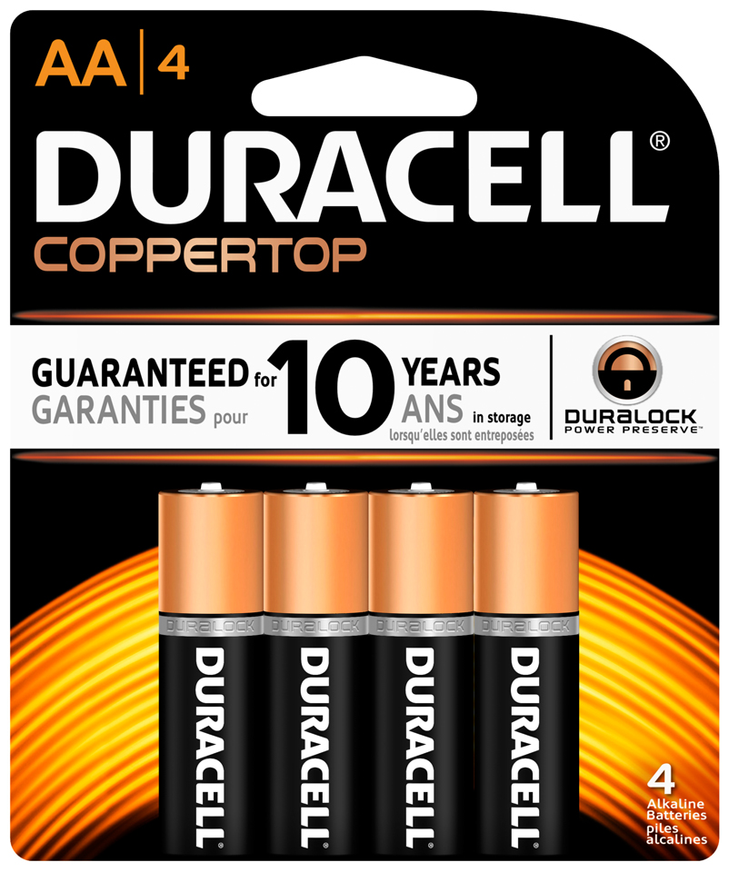 Duracell Battery Aa 4 Ct (To Receive Case Equivalent Order 14)
