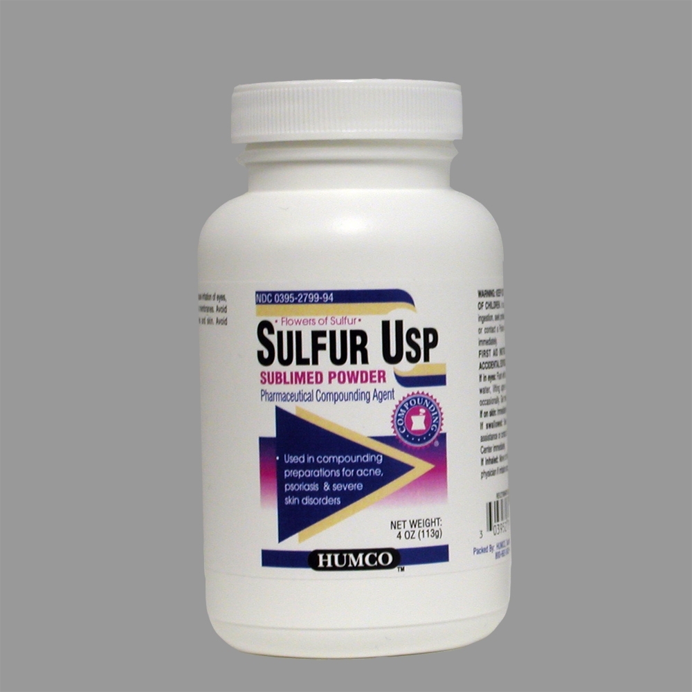 Humco Sulfur Sublimed Powder 4.2 Oz , Powder
