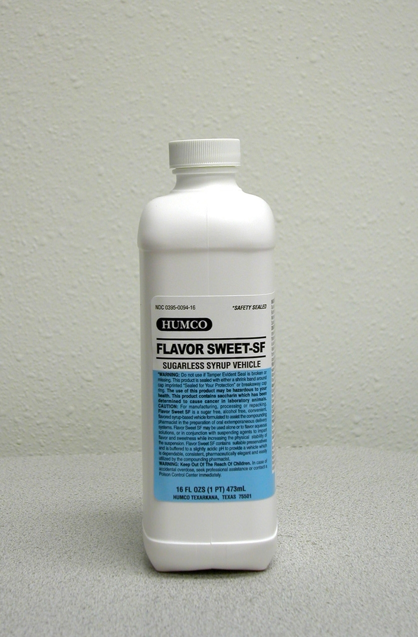 Humco Flavor Sweetsugar-free Syrup Vehicle16 Oz , Syrup