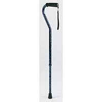 Cane Offset Designer Adjustable Blue , Equipment
