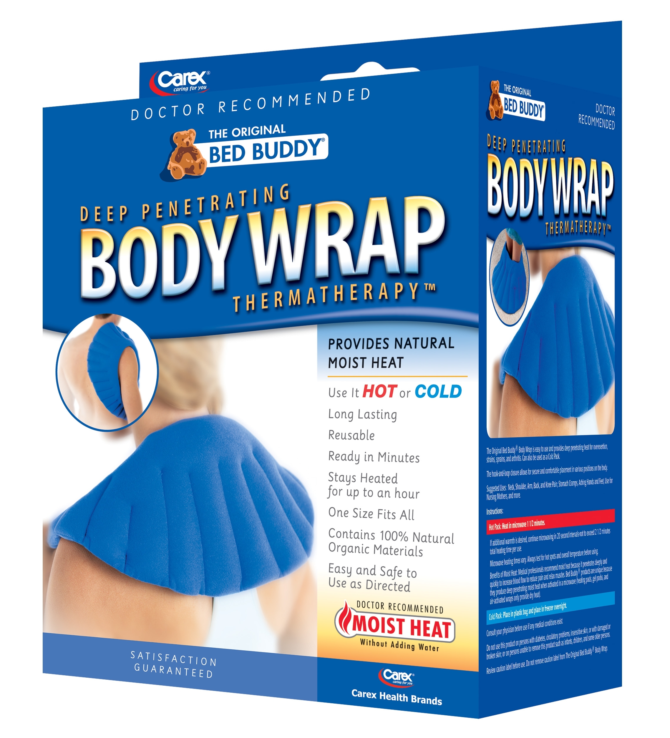 Bed Buddy Hot & Cold Thermatherapy Body Wrap , Packs