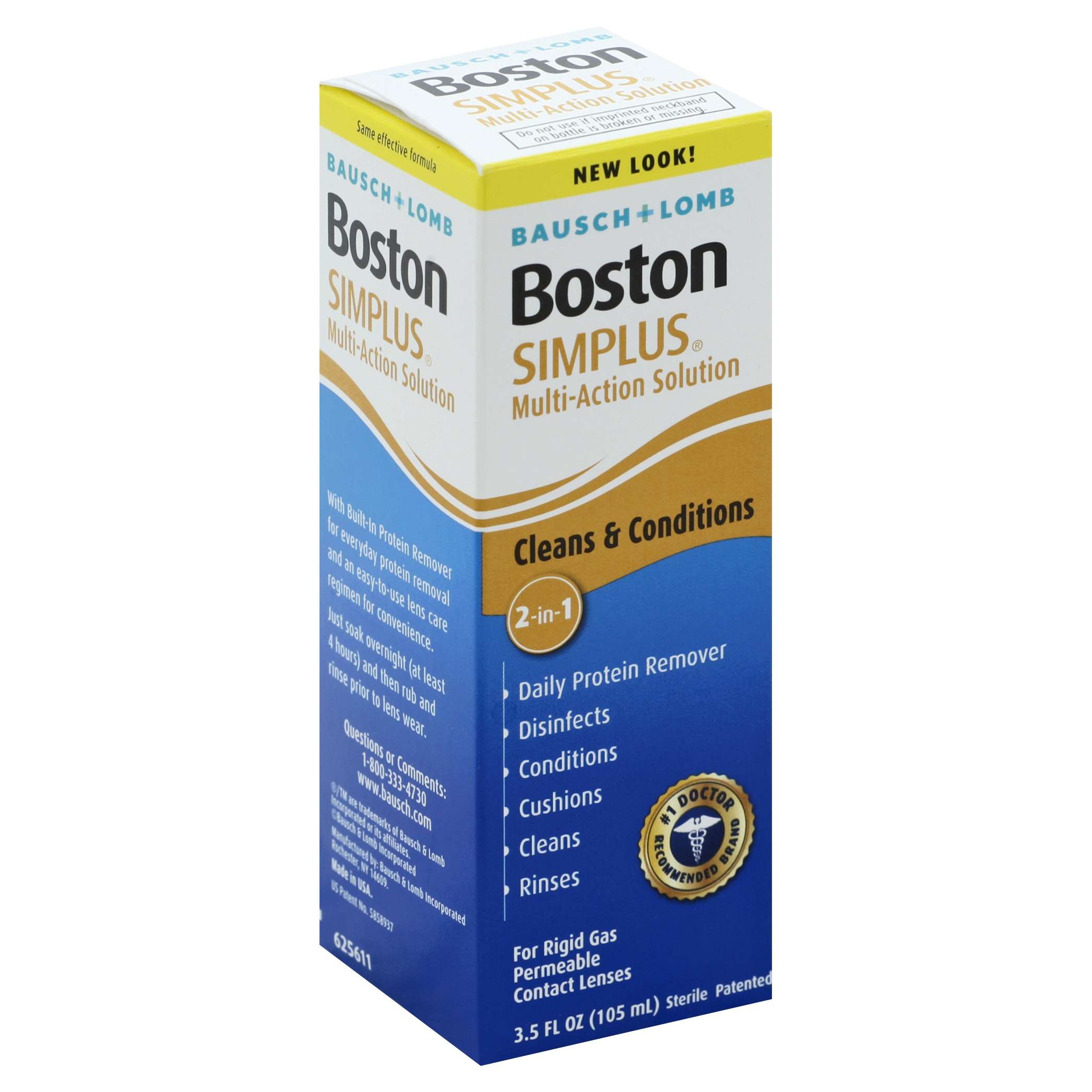 Boston Simplus Multi-action Solution 3.5 Oz , Solution (Usually Not Otic, Opth, Nasal Drops)
