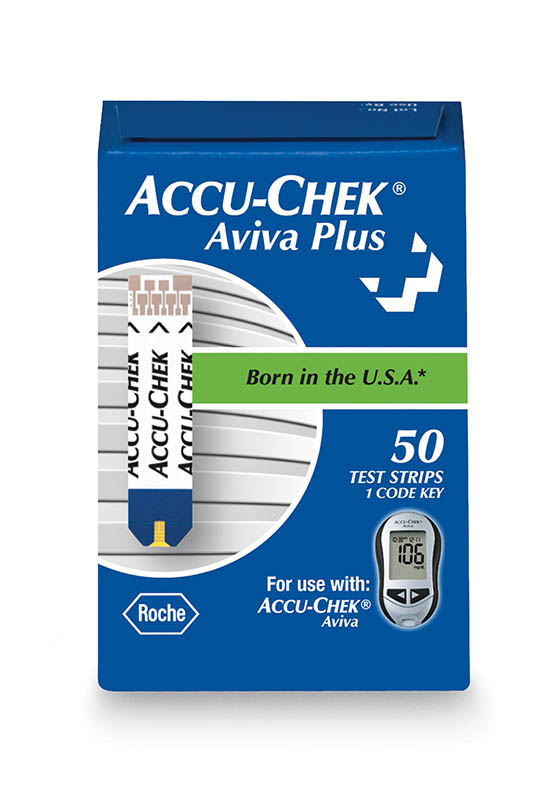 Accu-chek Aviva Plus Test Strips 50 Ct , Strips (Not Band-aid Strips)