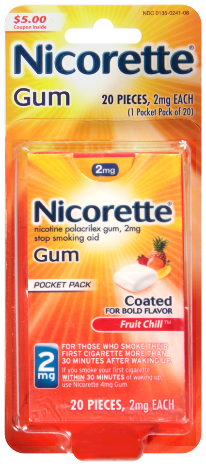 Nicorette Gm 2mg 20 Bpk Fruit Chl , Gum