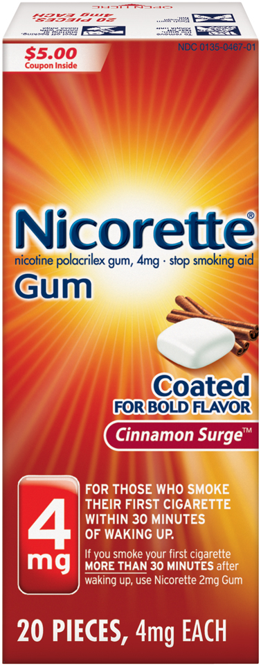 Nicorette Gm 4mg 20 Bpk Cinn , Gum