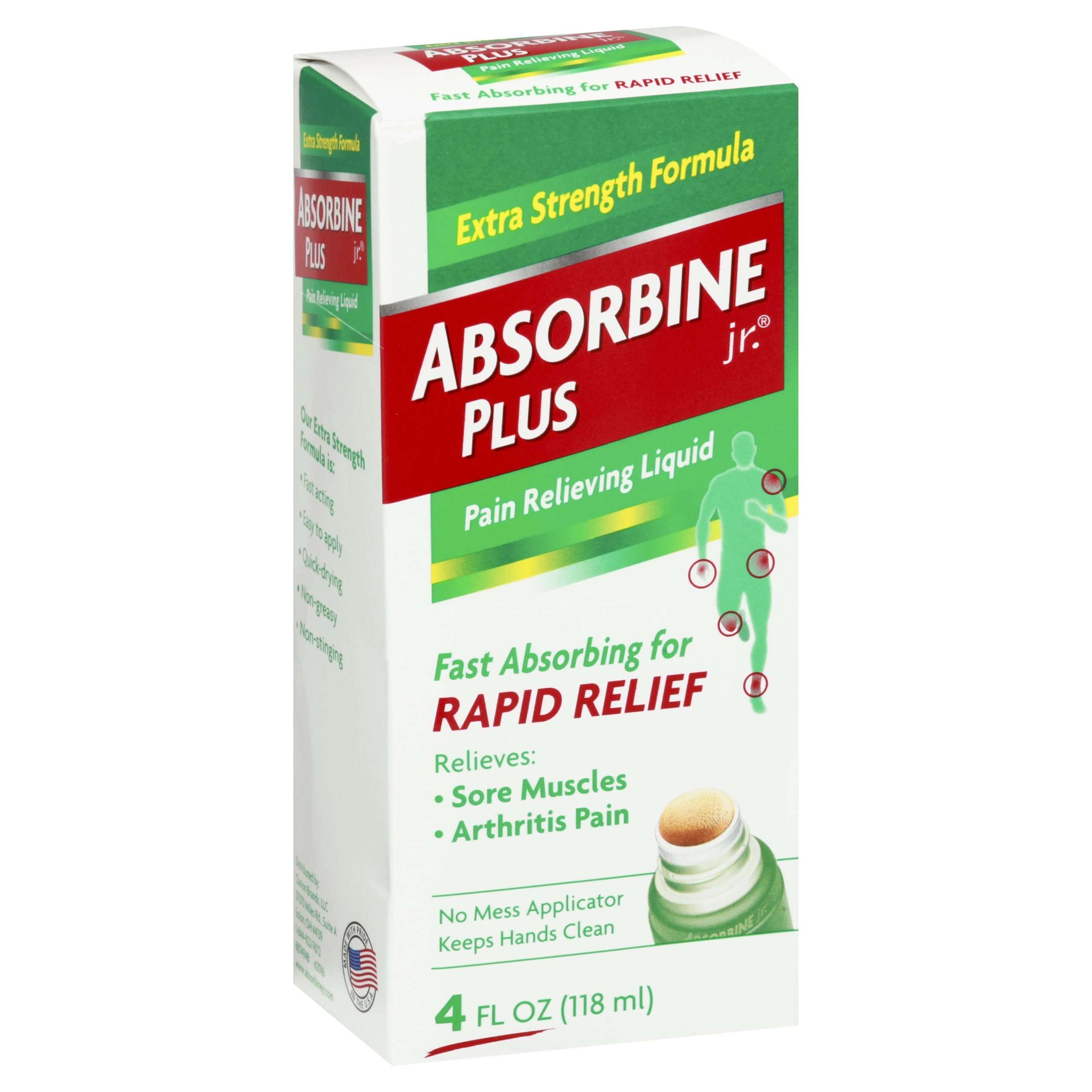 Absorbine Plus Jr Pain Relief Liquid 4 Oz , Liquid