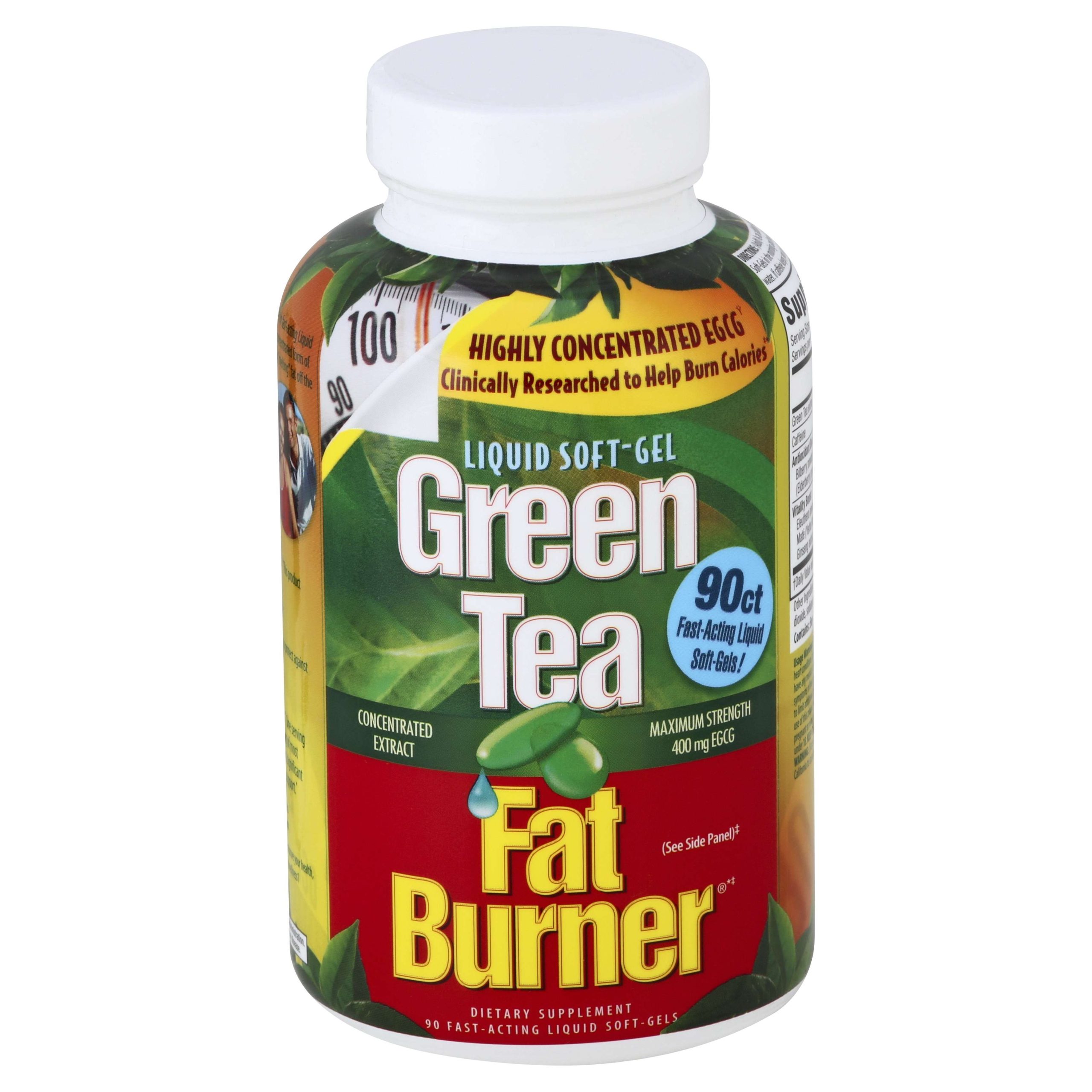 Applied Nutrition Green Tea Fat Burner Softgels 90 Ct , Gelcap