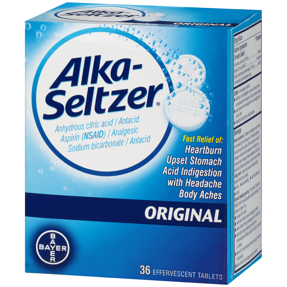 Alka-seltzer Tb 36 Eff Original , Tablets