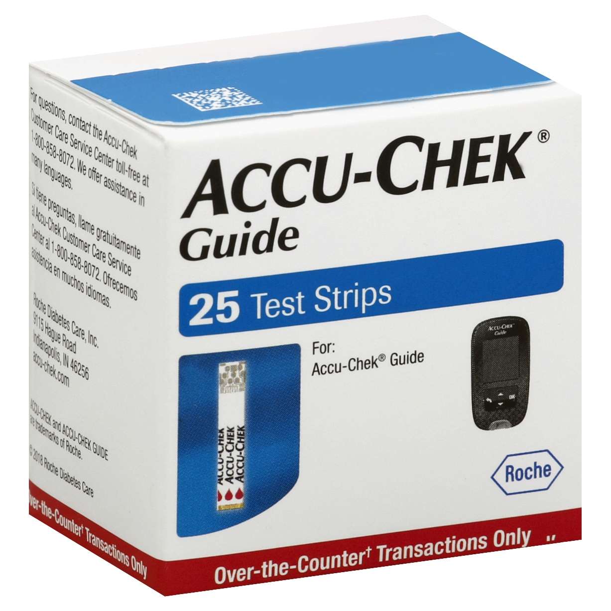 Accu-chek Guide Test Strips 25 Ct , Strips (Not Band-aid Strips)