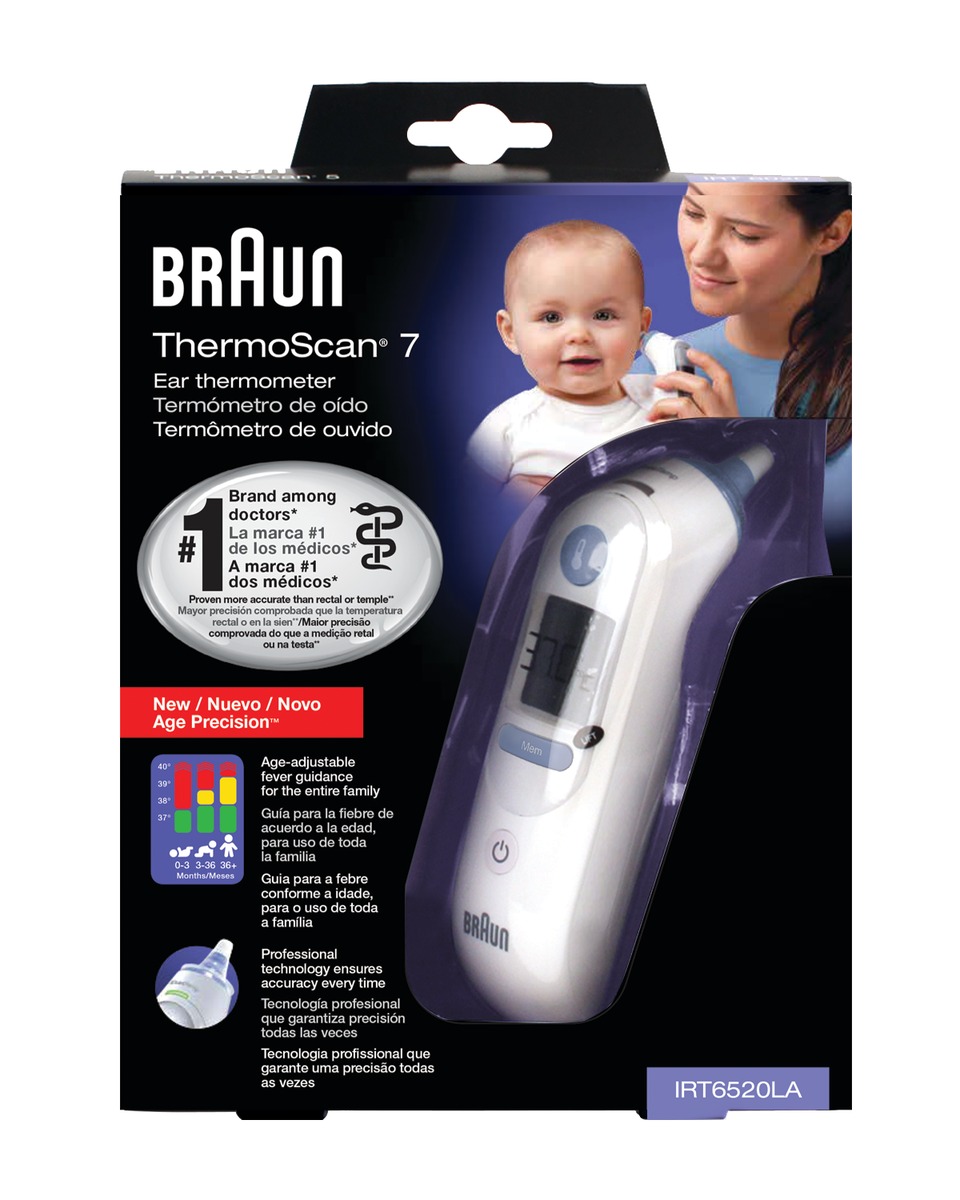 Braun Thermoscan 7 Thermometer Ear , Equipment
