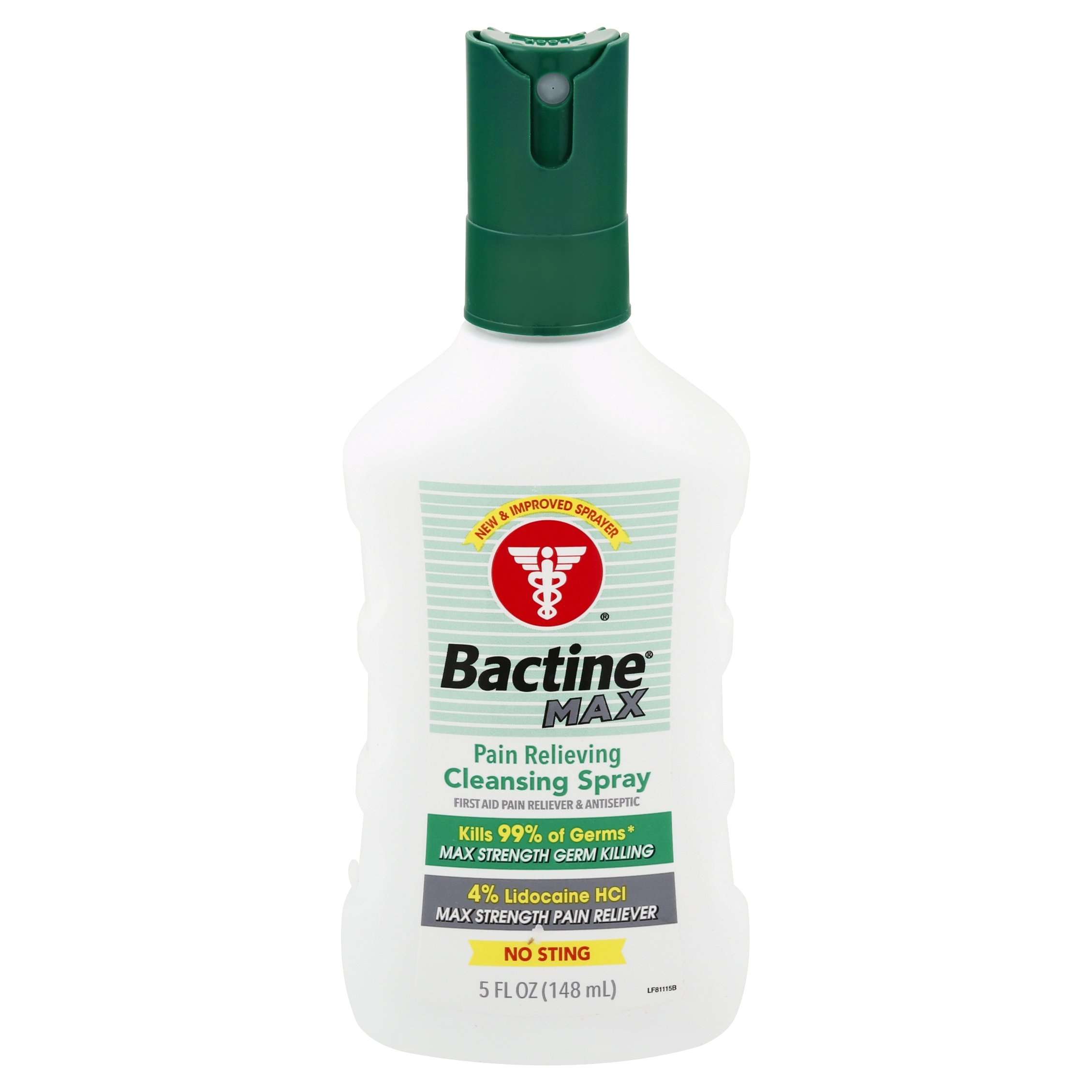 Bactine Max Pain Relieving Cleansing Spray 5 Oz , Sprays Medical External