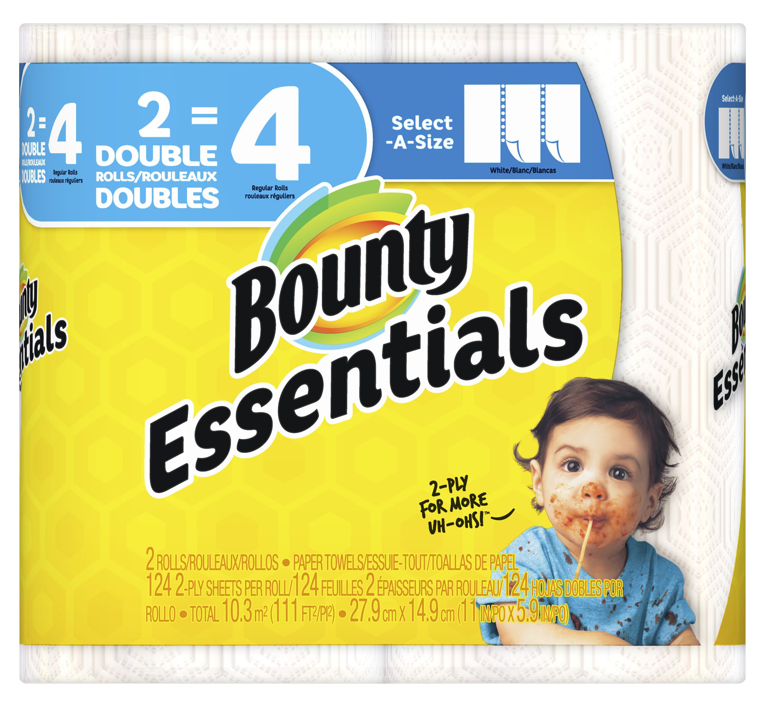 Bounty Paper Towels Essentials 12x2 , Each