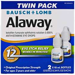 Alaway Eye Itch Relief Drops 2 X 0.34 Oz , Drops