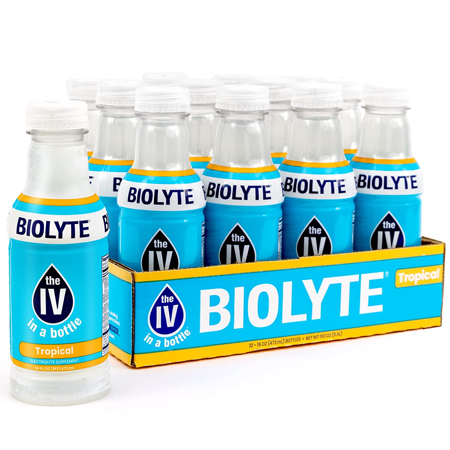 Biolyte Lq 12x16oz Tropical , Liquid
