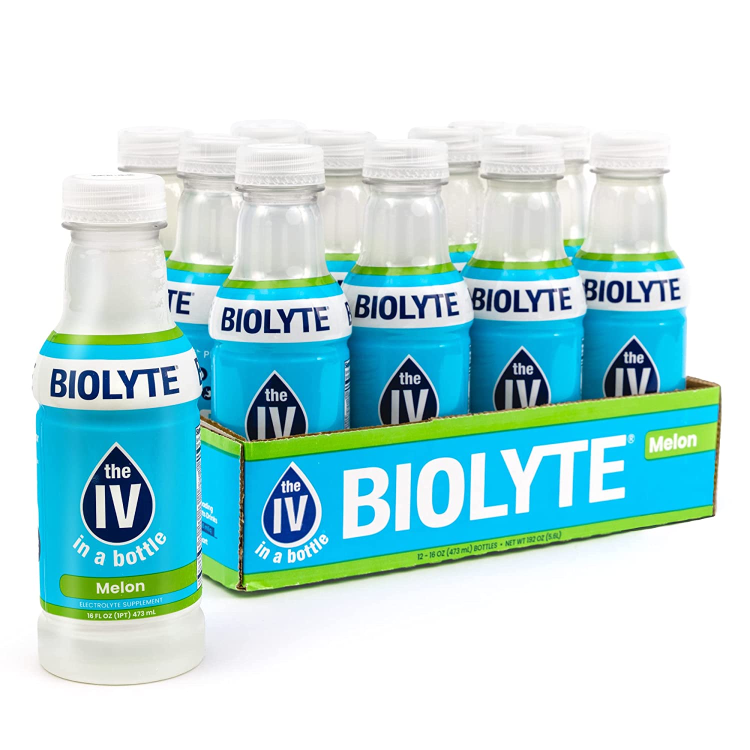 Biolyte Lq 12x16oz Melon , Liquid