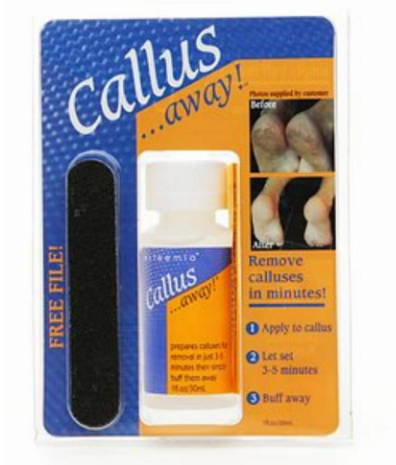 Callus Away W/file 1 Oz , Kit