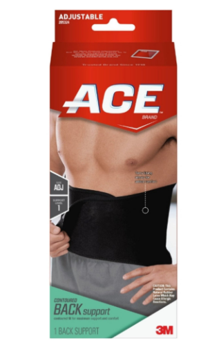 Ace Abdominal Back Support Cnt 1 , Supports-braces
