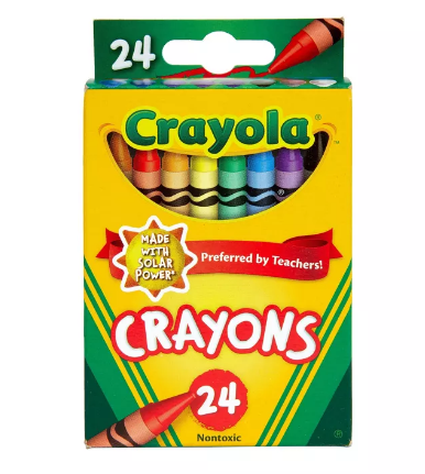 Crayons Regular Crayola 24 , Each
